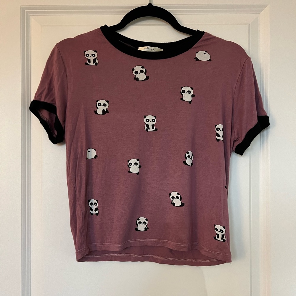 Panda bear t-shirt